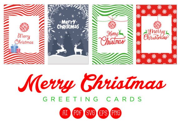 Download Merry Christmas Greeting Cards SVG Files - Merry christmas Collection